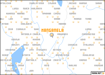 map of Manganela