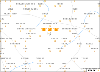 map of Manganèm