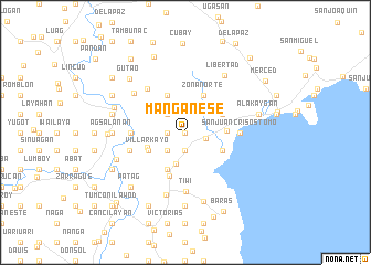 map of Manganese