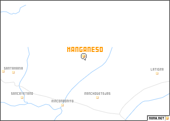 map of Manganeso