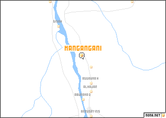 map of Mangangani