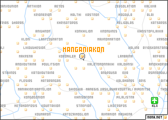 map of Manganiakón