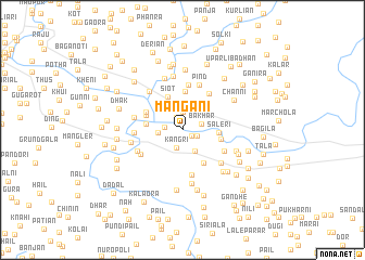 map of Mangāni