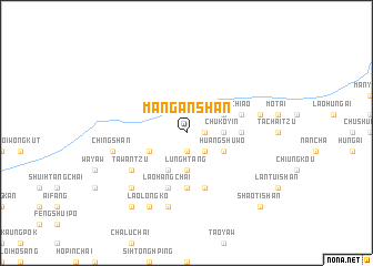 map of Ma-nganshan