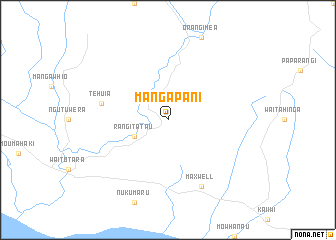 map of Mangapani