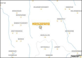 map of Mangarano