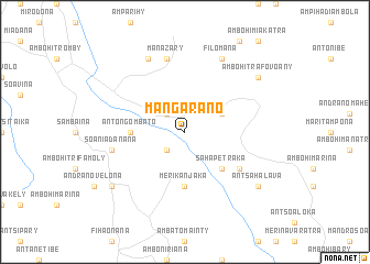 map of Mangarano