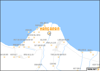 map of Mangaran