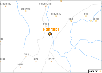 map of Mangari