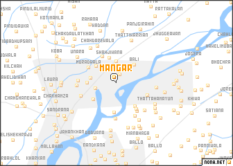 map of Mangar