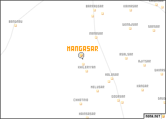 map of Mangāsar
