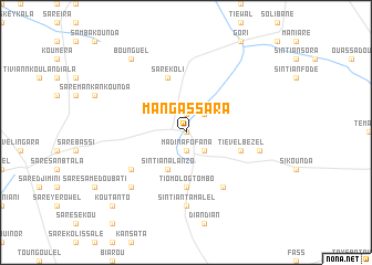 map of Mangassara