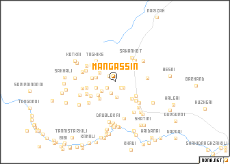 map of Mangassīn