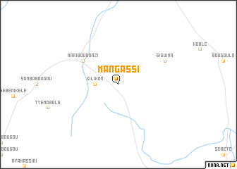 map of Mangassi