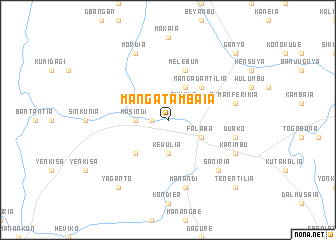 map of Manga Tambaia