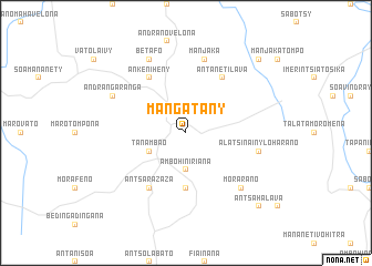 map of Mangatany