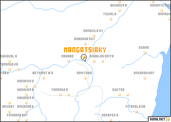 map of Mangatsiaky