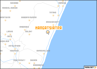 map of Mangatsiatra