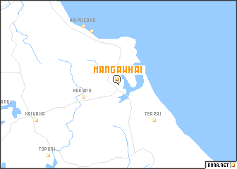 map of Mangawhai