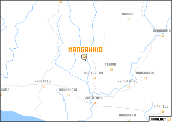 map of Mangawhio