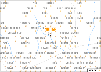 map of Manga