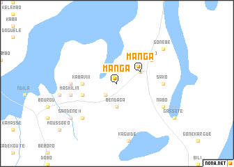 map of Manga