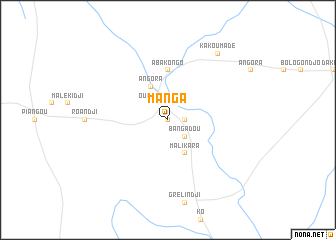 map of Manga