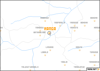 map of Manga