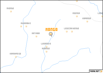 map of Manga