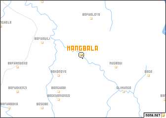 map of Mangbala