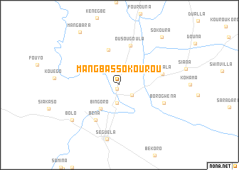 map of Mangbassokourou