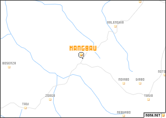 map of Mangbau