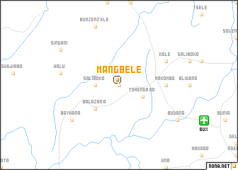 map of Mangbele