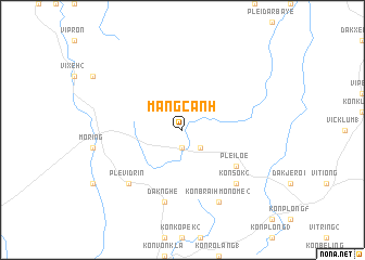 map of Mang Canh