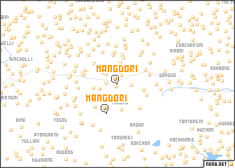 map of Mangdo-ri