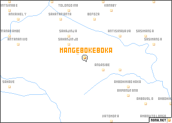 map of Mangebokeboka