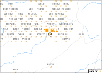 map of Mangel