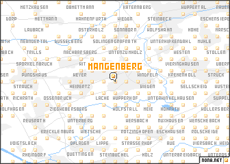 map of Mangenberg