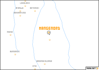map of Mange Nord