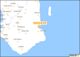 map of Mañgero
