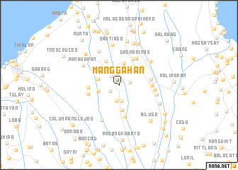 map of Manggahan