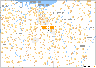 map of Manggarai