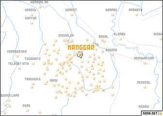 map of Manggar