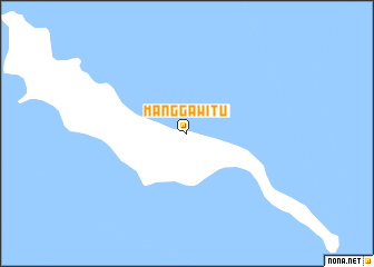 map of Manggawitu