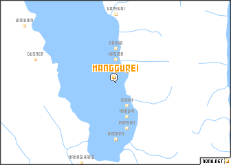 map of Manggurei