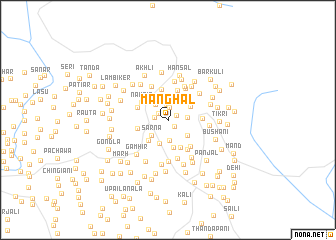 map of Manghāl