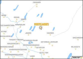 map of Manghāri