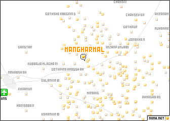 map of Manghar Mal