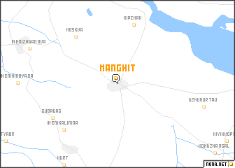 map of Manghit
