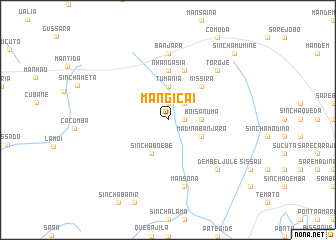 map of Mangicai